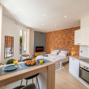 Grand Climatise Tres Proche Monaco Appartement